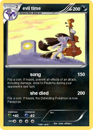 Pokemon evil time