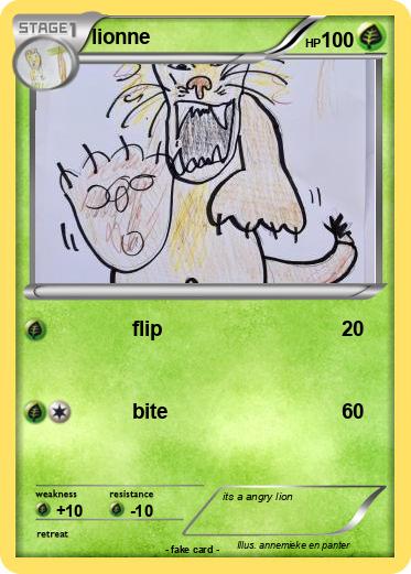 Pokemon lionne