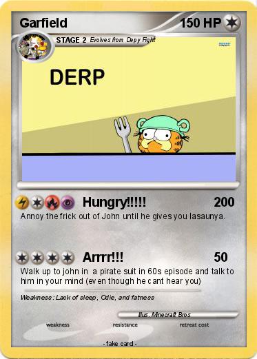 Pokemon Garfield