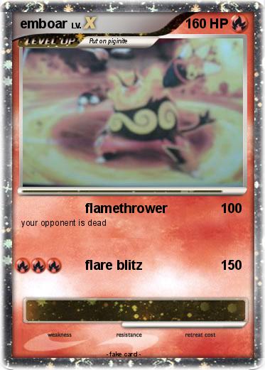 Pokemon emboar