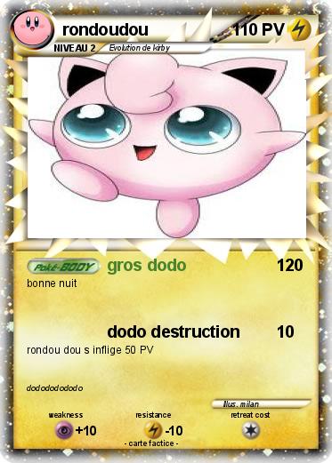 Pokemon rondoudou