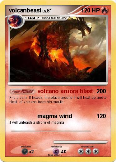 Pokemon volcanbeast