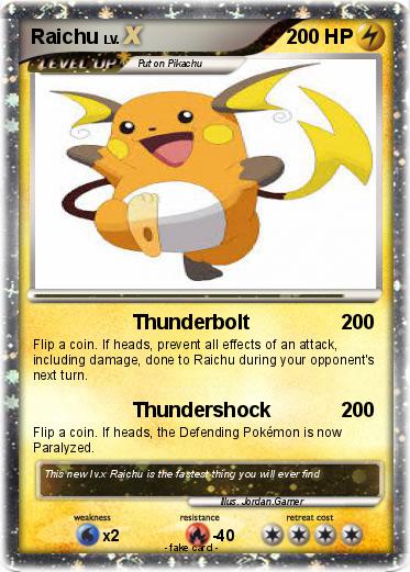 Pokemon Raichu
