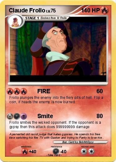 Pokemon Claude Frollo
