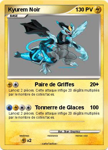 Pokemon Kyurem Noir