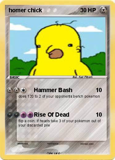 Pokemon homer chick