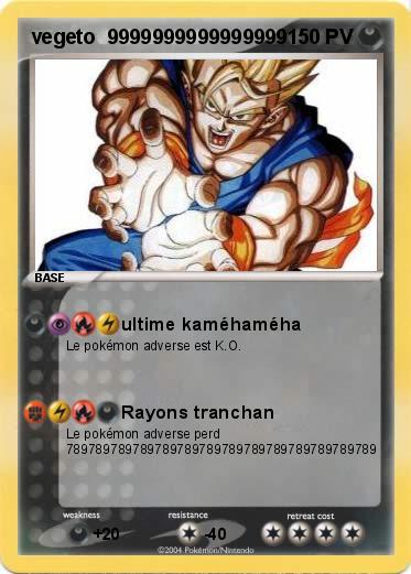 Pokemon vegeto  9999999999999999