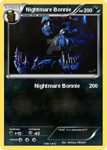 Pokemon Nightmare Bonnie