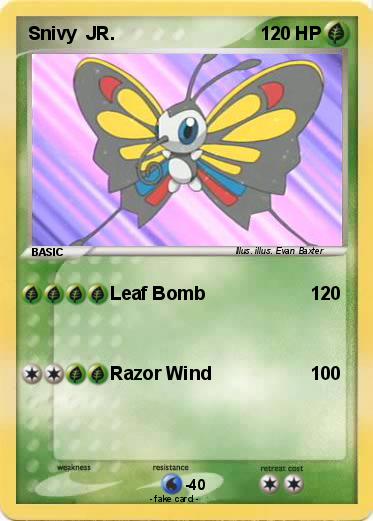 Pokemon Snivy  JR.