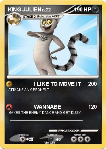 Pokemon KING JULIEN