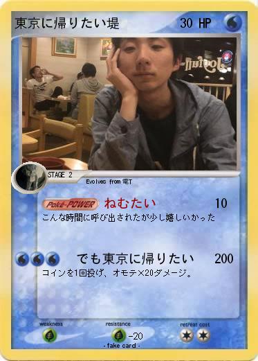 Pokemon 東京に帰りたい堤