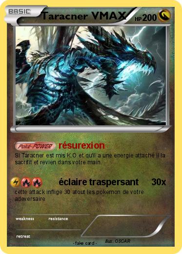 Pokemon Taracner VMAX