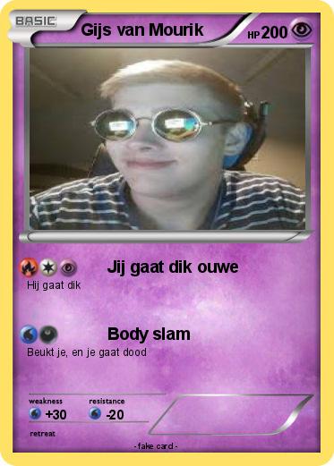 Pokemon Gijs van Mourik