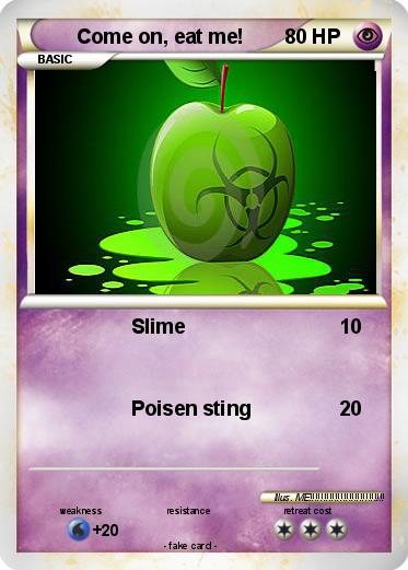 Pokemon Come on, eat me!