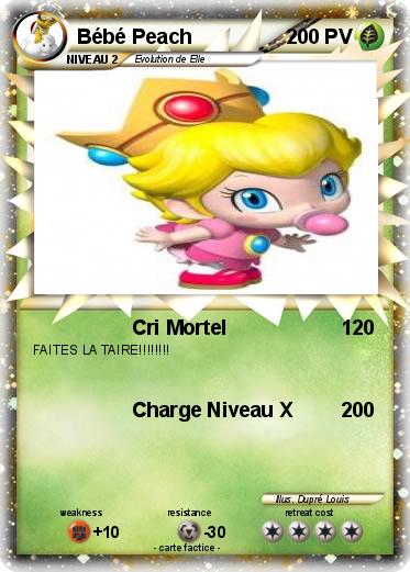 Pokemon Bébé Peach