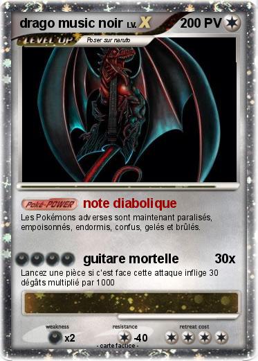 Pokemon drago music noir