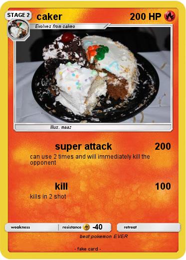 Pokemon caker