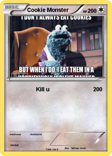 Pokemon Cookie Monster
