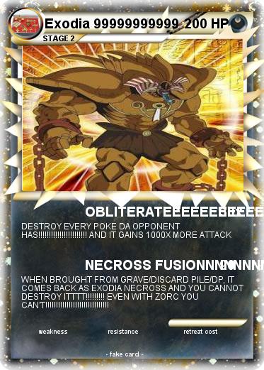Pokemon Exodia 99999999999