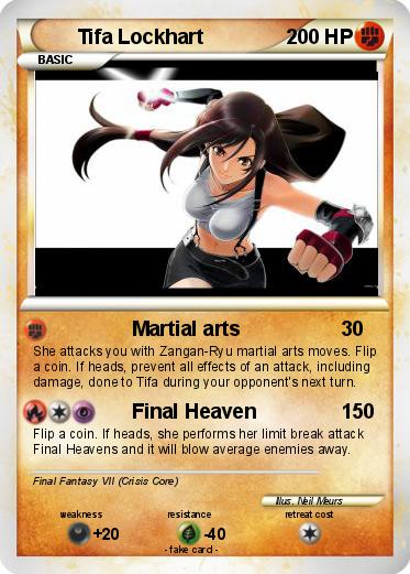 Pokemon Tifa Lockhart