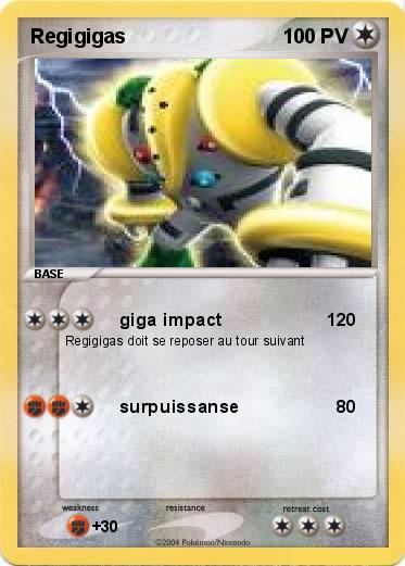 Pokemon Regigigas