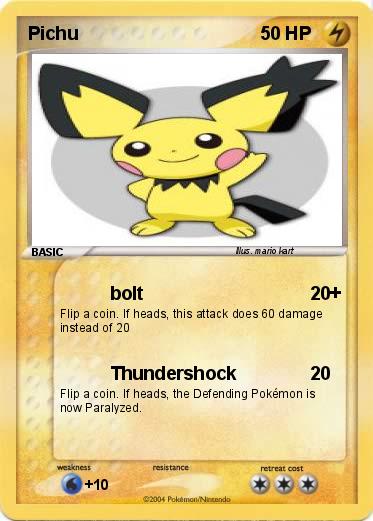 Pokemon Pichu