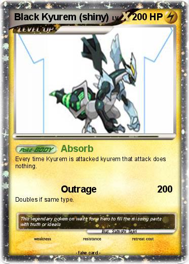 Pokemon Black Kyurem (shiny)