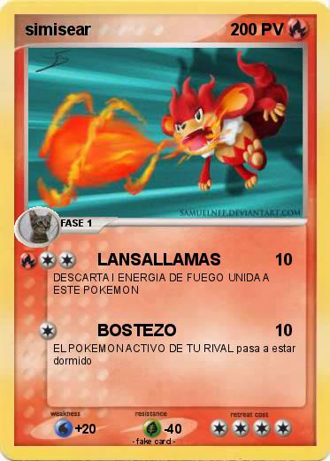 Pokemon simisear