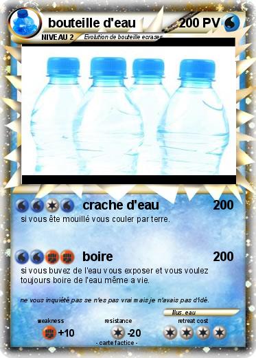 Pokemon bouteille d'eau