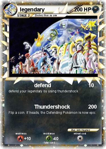 Pokemon legendary