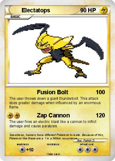 Pokemon Electatops