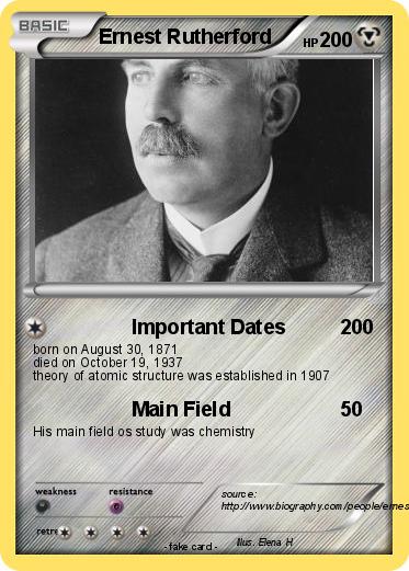 Pokemon Ernest Rutherford