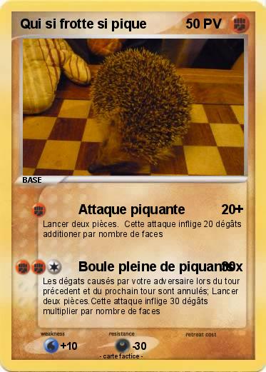 Pokemon Qui si frotte si pique