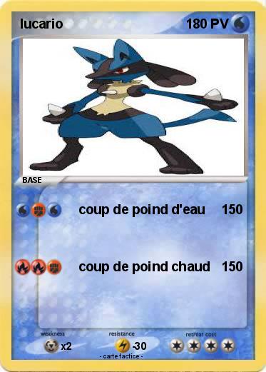 Pokemon lucario