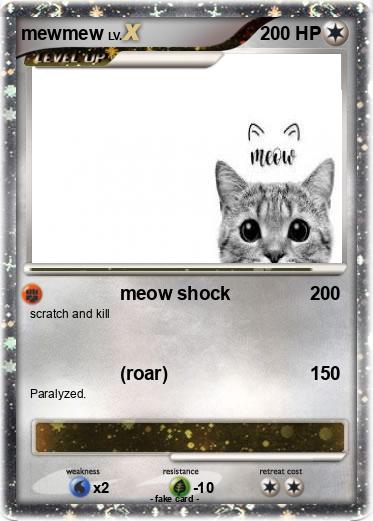 Pokemon mewmew