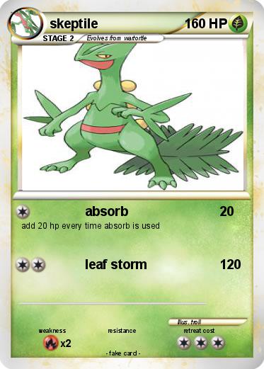 Pokemon skeptile