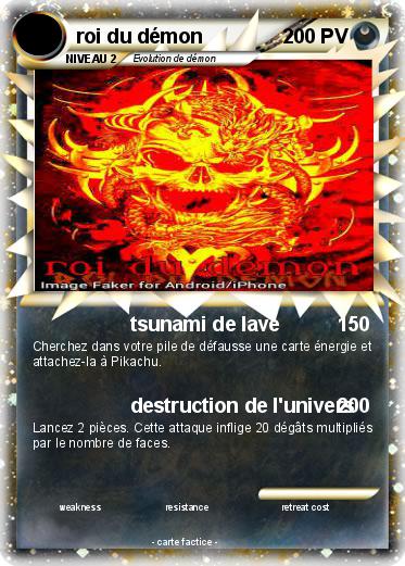 Pokemon roi du démon