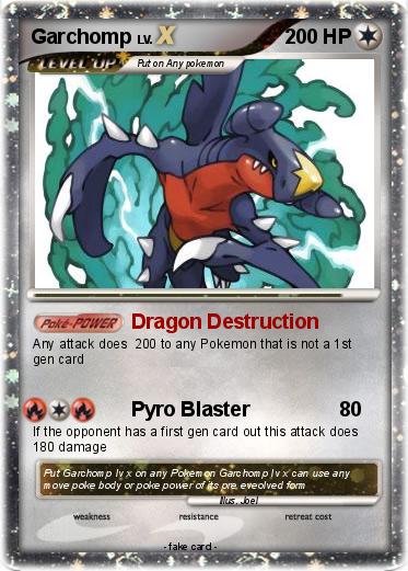 Pokemon Garchomp