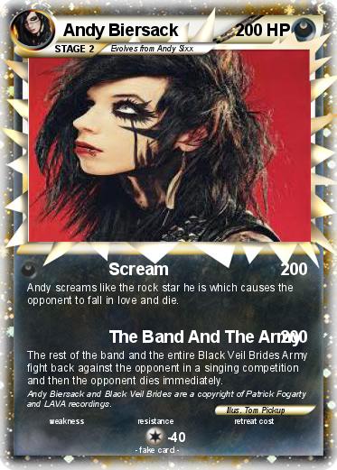 Pokemon Andy Biersack