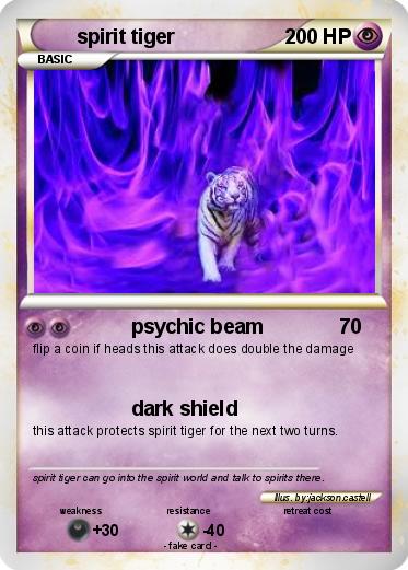 Pokemon spirit tiger