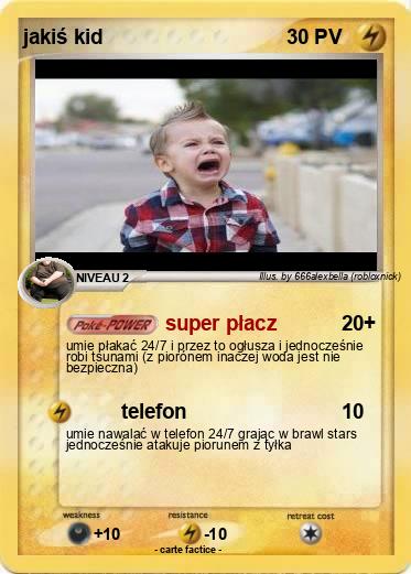 Pokemon jakiś kid