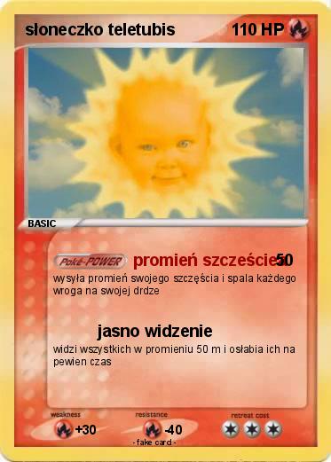Pokemon słoneczko teletubis