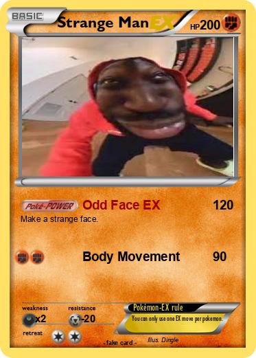 Pokemon Strange Man