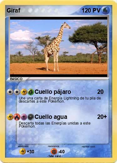 Pokemon Giraf
