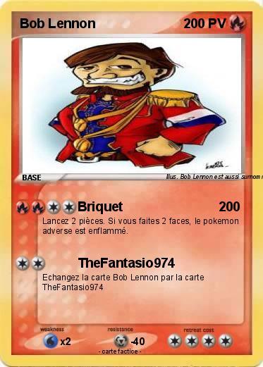 Pokemon Bob Lennon