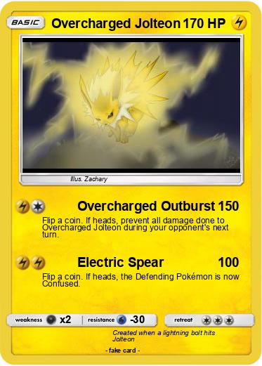 Pokemon Overcharged Jolteon