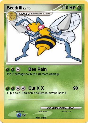 Pokemon Beedrill