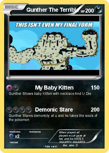 Pokemon Gunther The Terrible