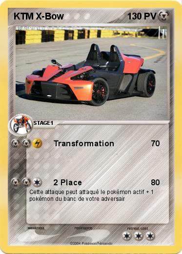Pokemon KTM X-Bow 