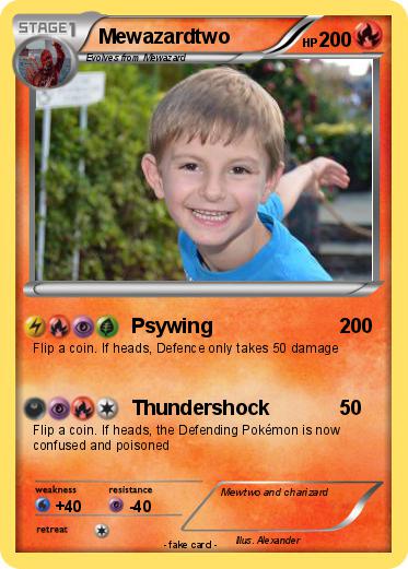 Pokemon Mewazardtwo